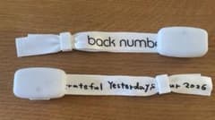 back number Tour2026 リストバンドのサムネイル