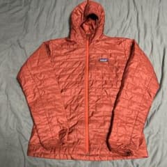 Patagonia マイクロパフフーディ レッド テック 軽量 美品 廃盤 - メルカリ