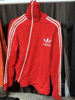 adidas トラックジャケット レッド リメイク balenciagaのサムネイル
