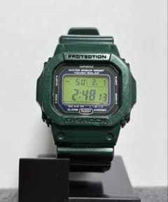 CASIO G-SHOCK グリーン ソーラー G-5600CC レア - メルカリ