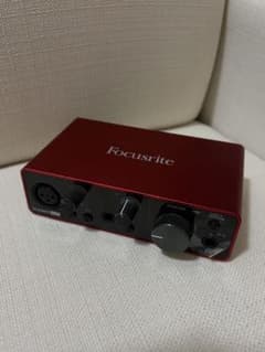 Focusrite Scarlett solo オーディオインターフェイス