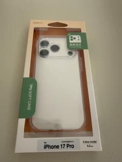 【新品未使用】iPhone 17 Pro TPUソフトケース 3レンズのサムネイル