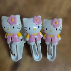 レトロ ハローキティ 洗濯バサミ 3個セット - メルカリ