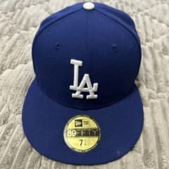 New Era 59FIFTY ブルーLAキャップ 7 1/4のサムネイル