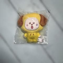 Cute and fluffy BT21 CHIMMY mascot plush toy