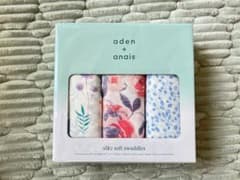 aden + anais シルキーソフトおくるみ 3枚セットのサムネイル
