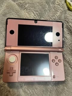 ジャンク 任天堂 ニンテンドー3DS ピンク 本体のサムネイル