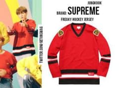 [BTSグク着用]supreme Freaky Hockey Jerseyのサムネイル