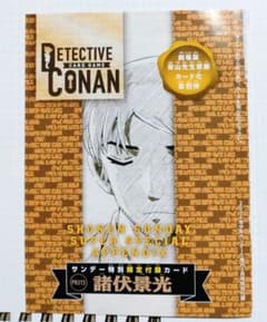 【名探偵コナン】サンデーS付録　トレカ 1種のサムネイル