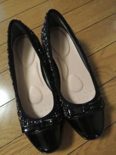 【ako様専用】ALL DAY Walk  ブラックツイード 23,5㎝のサムネイル