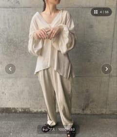 上下セット　Select Moca リネンシャツ、パンツのサムネイル