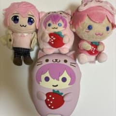 すとぷり さとみくん ぬいぐるみ シリコンポーチ まとめ売りのサムネイル
