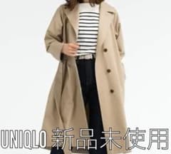 UNIQLOトレンチコート　XL  ベージュ新品未使用！今シーズン購入のサムネイル