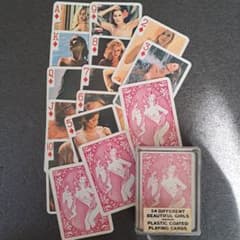 和風トランプ54枚1セット　洋風ヌードトランプ54枚1セット箱有り　セクシー海外 即決 送料無料 海外 美女 外国人モデル54人 ヌードトランプ