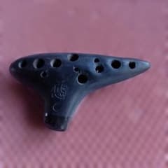 オカリナ工房福朗 ソプラノC管悠 98グラム ハンドメイド 薪窯