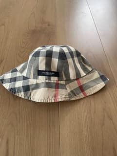 BURBERRY チェック柄ハット - メルカリ