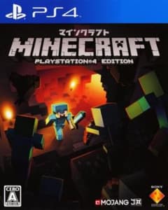 PS4 マインクラフト　Minecraft マイクラ　ソフト