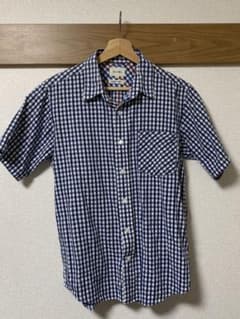 BEAMS ギンガムチェック半袖シャツのサムネイル