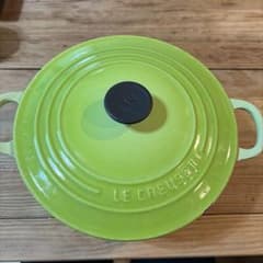 LE CREUSET 両手鍋 22cm フランス製 - メルカリ
