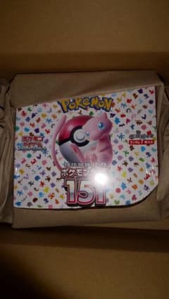 ポケモンカード151　BOX  シュリンク付きのサムネイル