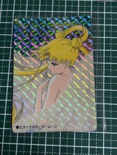 Sailor Stars trading card, vintage, Carddass, holographic card, private box, Usagi Tsukino