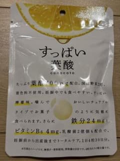 ✨すっぱい葉酸 conocoto 120粒のサムネイル
