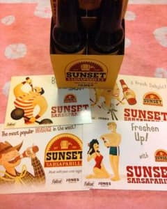 フォールアウト サンセット・サルサパリラ4本 キャリーケース ポスト