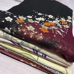 ま-10 着物 踊り 舞台衣装 ポリエステル 洗える着物 まとめ売り 8枚