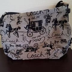 COACH コーチ　ホース&キャリッジ　ショルダー　ハンドバッグのサムネイル