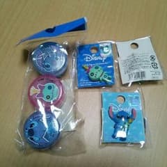 雑貨 スティッチ スクランプ プラグボタンのサムネイル