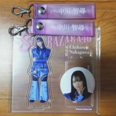 櫻坂46くじ 中川智尋 セット(アクスタ/タオルホルダー2個/缶バッジ)のサムネイル