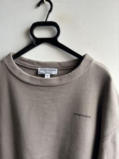 美品】AMERICANA スウェット トレーナー B&Y別注 グレー 日本製 - メルカリ