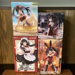 新品未開封 デート・ア・ライブV 時崎狂三 フィギュア 4種セット