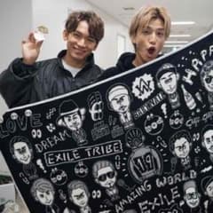 期間限定お値下げ★ EXILE  AW メンプロ★NAOTO ブランケットのサムネイル