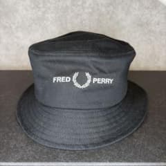 FRED PERRY バケットハット ブラックのサムネイル