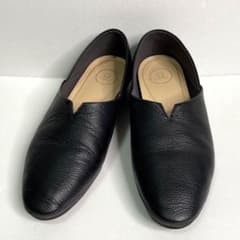 極美品✨HIMIKO 快適ウォークパンプス ソフトフラットシューズ レザー 黒 極美品✨HIMIKO 快適ウォークパンプス ソフトフラットシューズ レザー