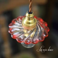 B*フランスアンティーク オールドバカラ ミニシャンデリア/ランプ