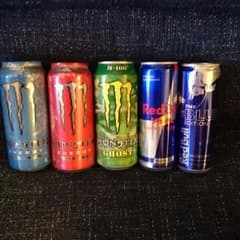 モンスターエナジー レッドブル 米国版 ５本セット エナジードリンクのサムネイル