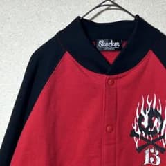 BALZAC SHOCKER スカルロゴ スウェットスタジャン バルザック - メルカリ