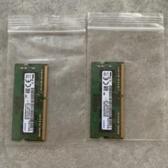 SAMSUNG ノートPC用メモリ 4GB×2枚 DDR4 2666MHzのサムネイル