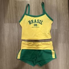 BRASIL ロゴ キャミソール ショートパンツ セットアップのサムネイル