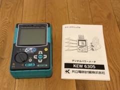 KEW6305-02 電力計KEW6305+クランプセンサMODEL8125 - メルカリ