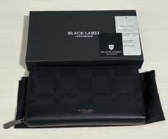 BLACK LABEL CRESTBRIDGE 長財布 ラウンドファスナー - メルカリ