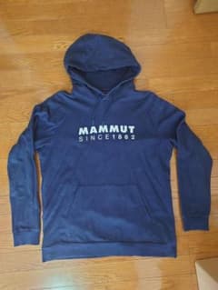 MAMMUT パーカー ネイビーのサムネイル