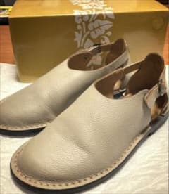【値下げ】Diu 本革レザーシューズサンダル Sサイズのサムネイル