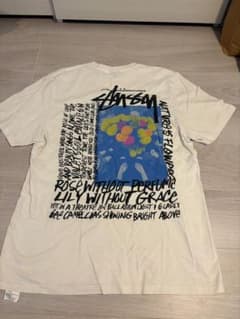 Stussy フラワー グラフィック Tシャツ ホワイト Mのサムネイル