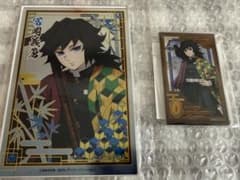 鬼滅の刃 ナムコ 追憶回廊ノ導 ビジュアルボード アクリルシート 冨岡