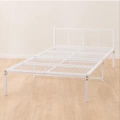 ニトリ バジーナ ホワイト シングル ベッドフレーム パイプベッド ニトリ シングルパイプベッド(バジーナ F3 WH) ベッドフレーム