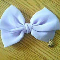 アンクルージュ♡シェルリボンヘアクリップのサムネイル
