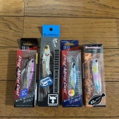 ジグ4個セット 30-40g サーフからのショアジギに最適です。のサムネイル